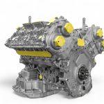 Motor Parcial V8 4.0 550cv Ea825 Porsche Cayenne 2020 2023 (BASE DE TROCA)