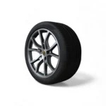 Roda Unitária Liga Leve Aro 21 Porsche Cayenne 2020 21 22 2024 - Imagem 4
