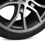 Roda Unitária Liga Leve Aro 21 Porsche Cayenne 2020 21 22 2024 - Imagem 2