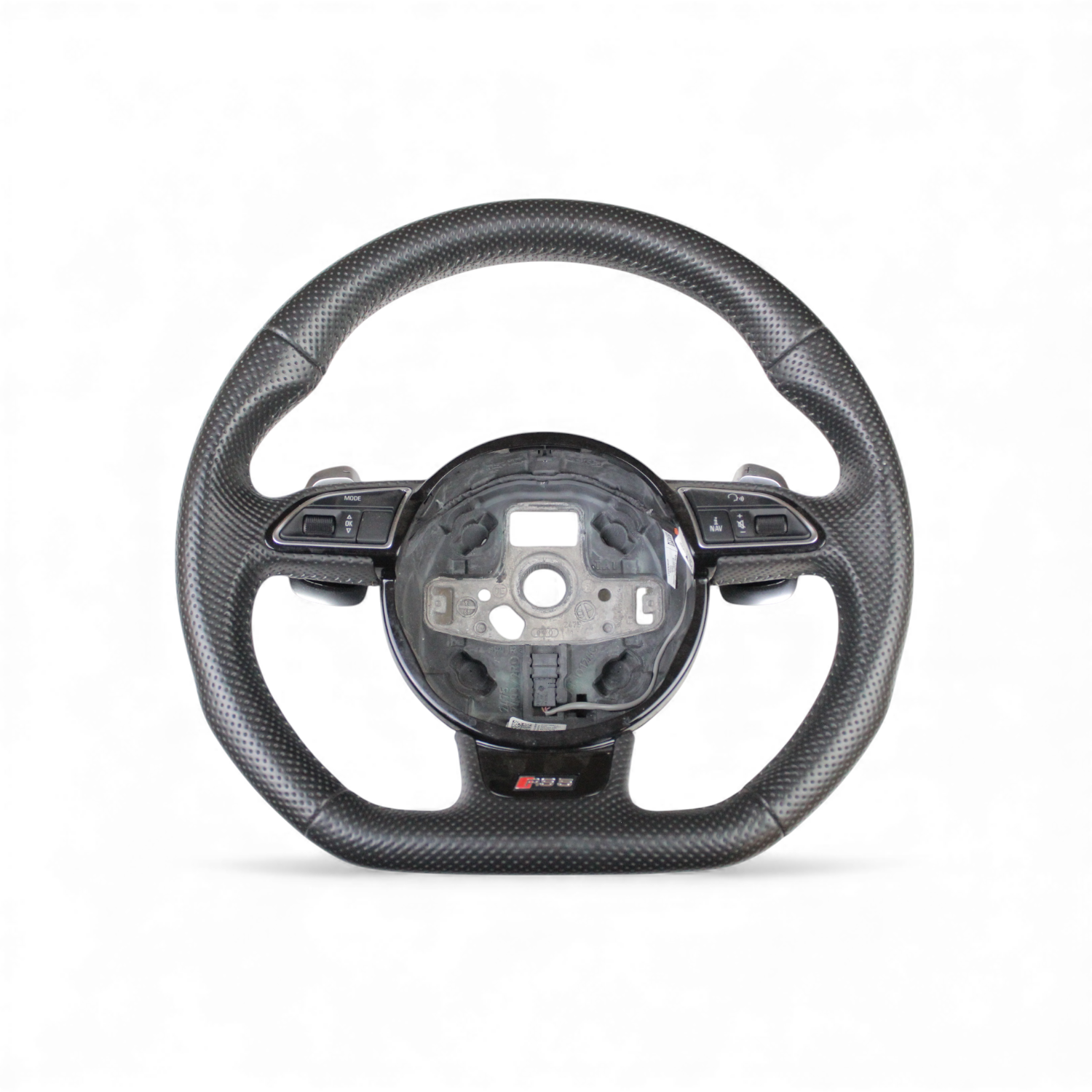 VOLANTE DE DIREÇÃO ESPORTIVO AUDI RS5 2013 2014 2015 2016 (1)