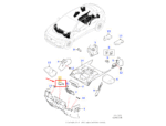 Tampa Isolamento Água Cabine Jaguar I-Pace 2018 19 20 A 2024 - Imagem 2