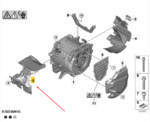 Forro Isolamento Acústico Motor Bmw I3 2014 2016 2018 2021 - Imagem 2
