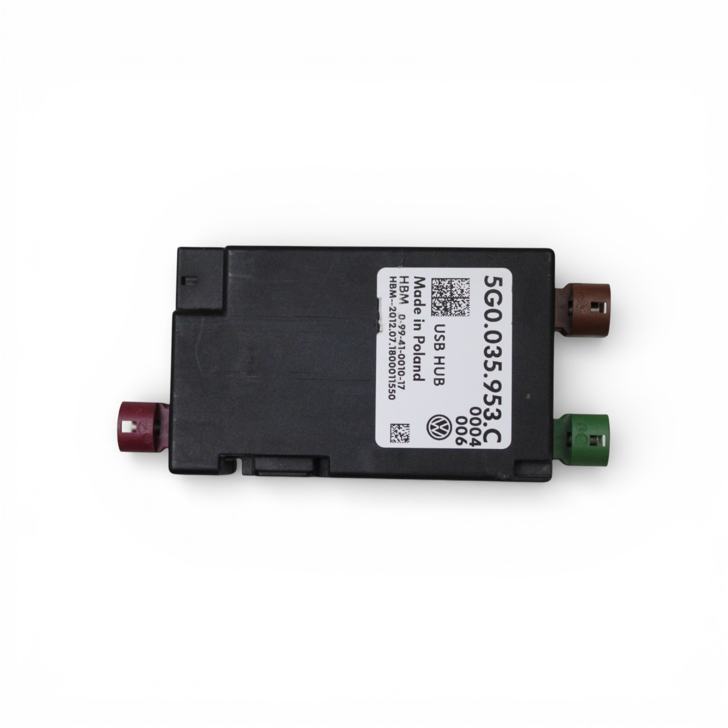 MÓDULO CONTROLE USB PORSCHE 911 991.2 2016 2017 2018 - 13868 (1) Módulo Controle Usb Porsche 911 991.2 2016 2017 2018 - Imagem 1