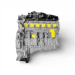 Motor Parcial 3.0 6cc Diesel Mercedes Gle400 2020 21 22 2024 (BASE DE TROCA) - Imagem 7