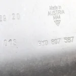 Protetor Respingos Parachoque Traseiro Porsche Cayenne 2020 2024 - Imagem 4