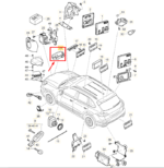 Modulo Home Link Porsche Cayenne 911 991 2011 12 13 14 2018 - Imagem 2
