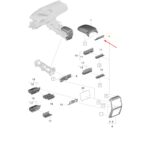 Acabamento Apoio Braço Console Porsche Cayenne 2020 A 2024 - Imagem 6