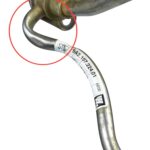 Tubo Duto Óleo Turbina Porsche 911 991.2 3.0 2016 2017 2018 - Imagem 2