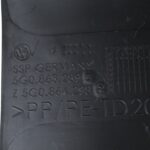 Moldura Difusor Ar Traseiro Vw Golf Gti 2.0 2014 15 A 2017 - Imagem 9