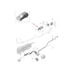 Suporte Cabos Alta Tensão Porsche Cayenne 2020 21 22 23 2024 - Imagem 6