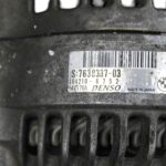 Alternador Carregador Bmw Serie 1 F20 3 F30 2011 2012 A 2017 - Imagem 2