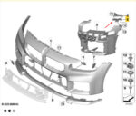 Guia Esquerdo Parachoque Dianteiro Bmw M2 G87 2023 2024 2025 - Imagem 9