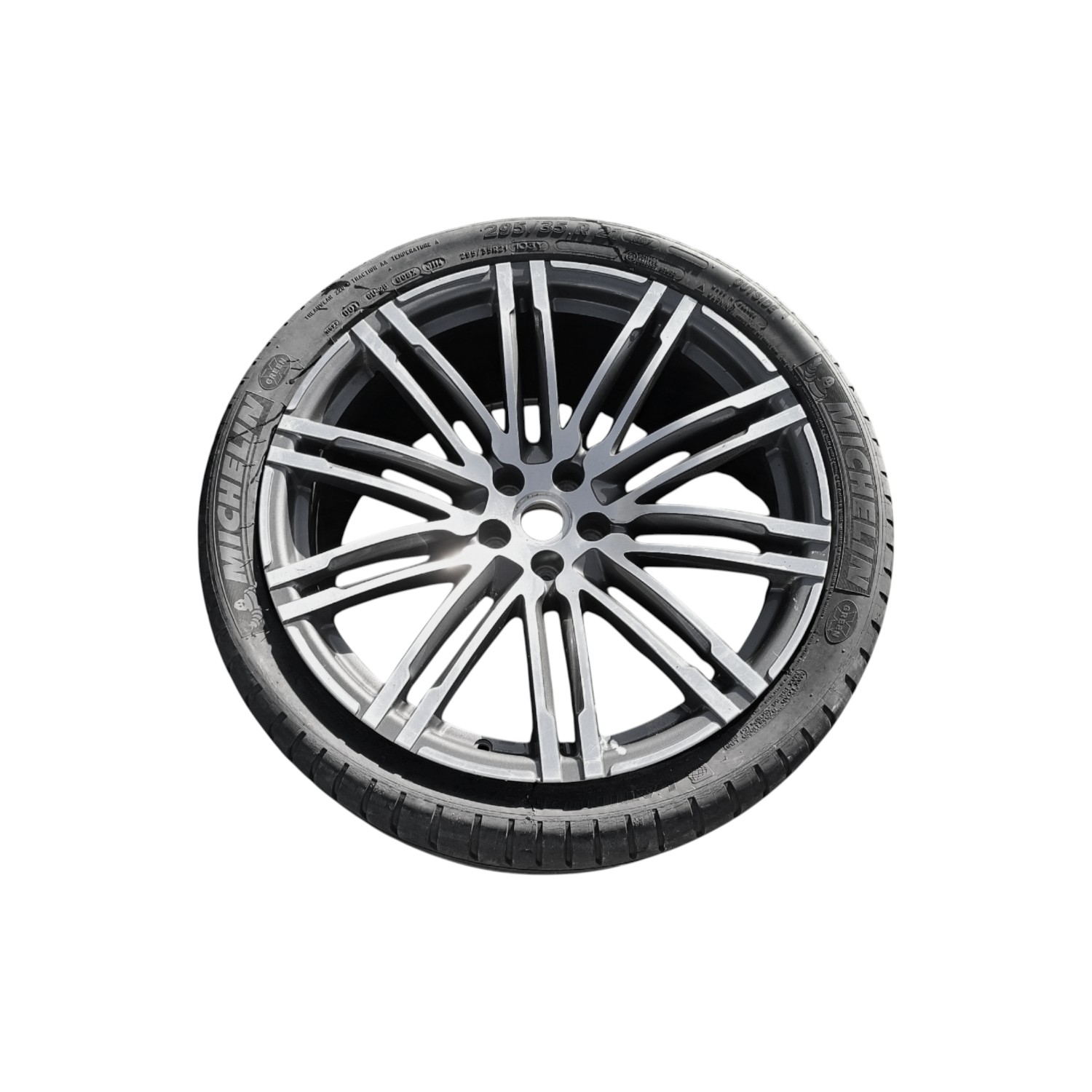 ca05e4c2cb4e3de6206a38e69fa1a901.jpg Roda Unitária Porsche Macan Aro 21 2018 2019 2020 2021 2022 - Imagem 1