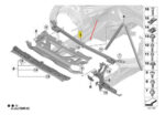 Barra Reforço Montagem Radiador Bmw M2 G87 2023 2024 2025 - Imagem 2