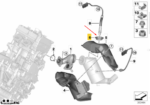 Chapa Junta Sonda Lambda Coletor Escape Bmw I3 2014 A 2021 - Imagem 6
