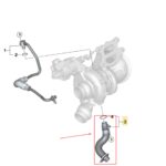 Duto Cano Óleo Turbina Bmw 320i G20 2019 20 21 22 23 2024 - Imagem 5