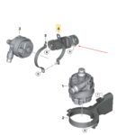 Suporte Bomba Água Auxiliar Bmw 320i G20 2019 20 21 A 2024 - Imagem 3
