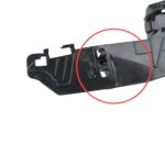 Guia Esquerdo Parachoque Dianteiro Bmw X3 X4 G02 2019 2024 - Imagem 5