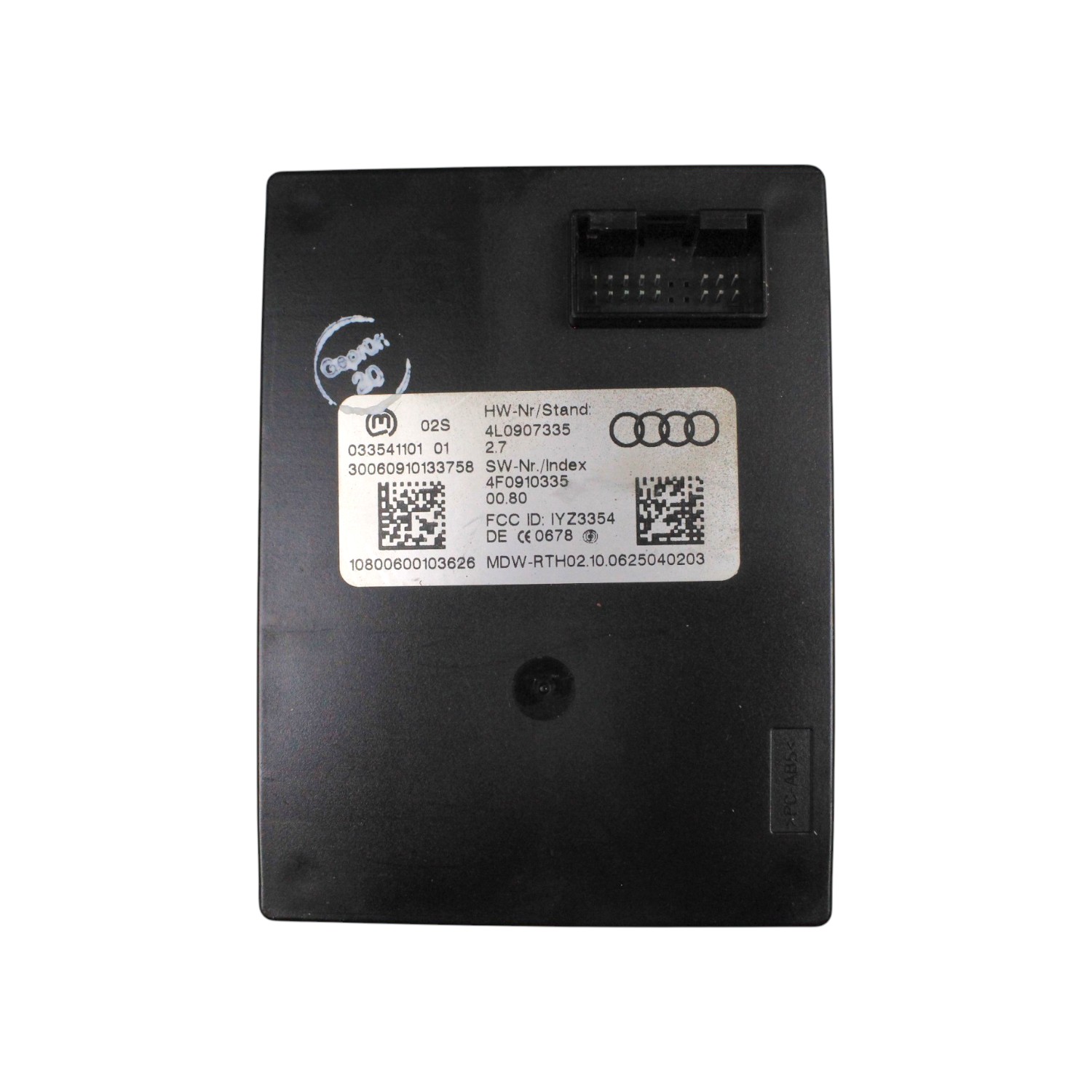 a1a81cfbbe9633d42173fe5097ea354f.jpg Módulo Controle Chave Ignição Audi A6 S6 Q7 2005 06 A 2015 - Imagem 1