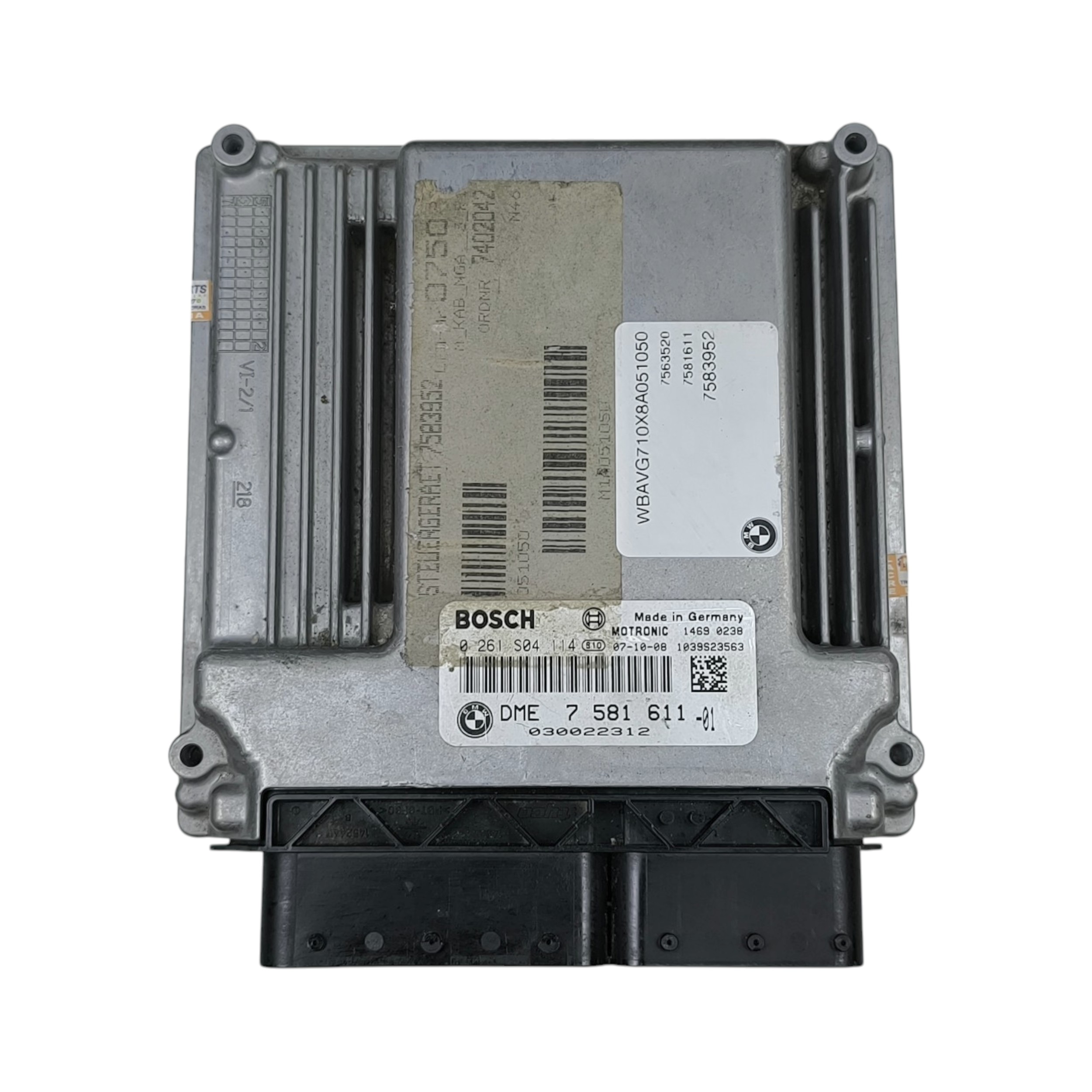 278f8a10f8a8f216151e0b0a6d8aad2f.jpg Módulo Injeção Ecu Motor Bmw 120I 318I 320I N46 2008 2011 - Imagem 1