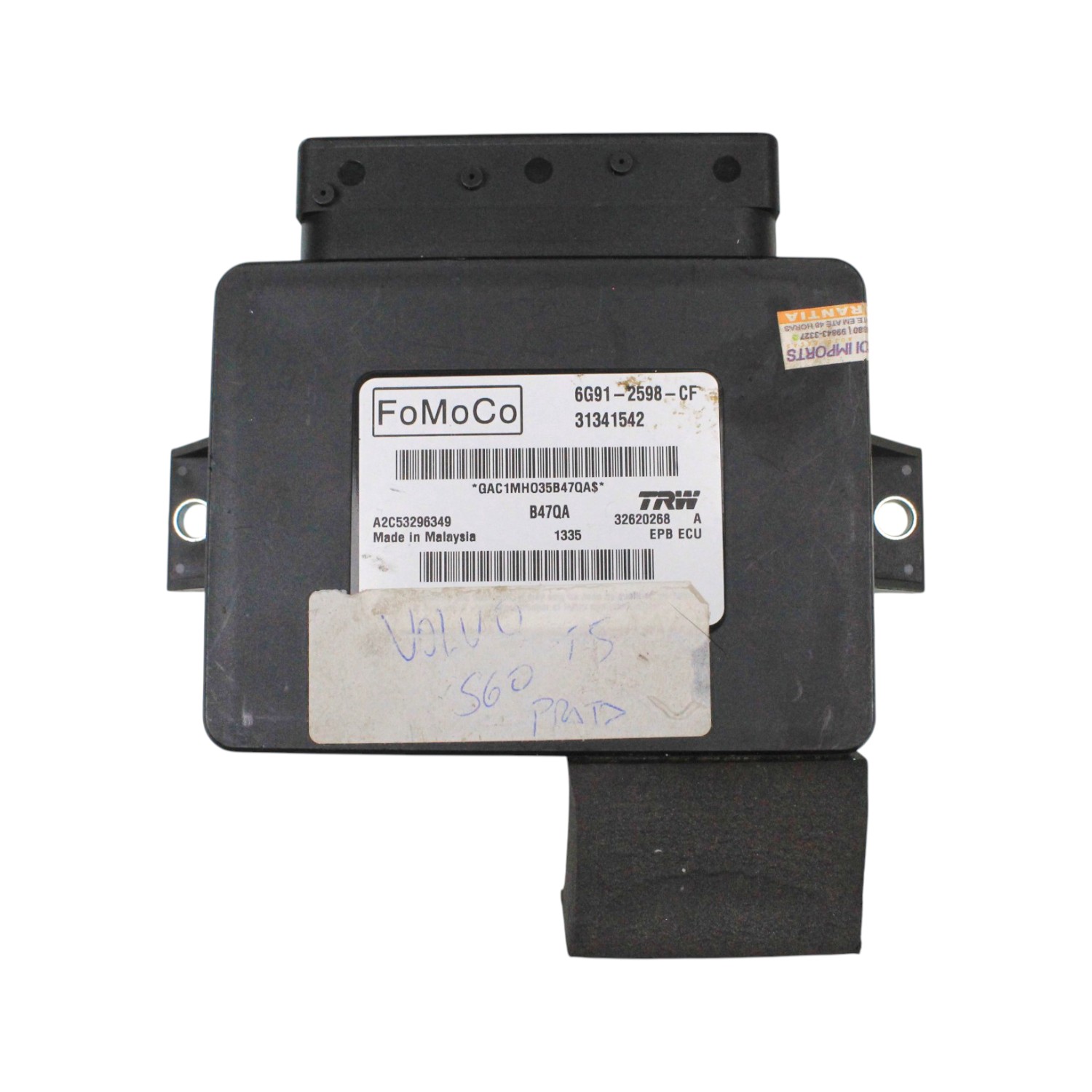 5267757df65e882573ad4c538710319c.jpg Modulo Freio Mão Volvo Xc60 Xc70 S80 V60 V70 2007 08 A 2016 - Imagem 1