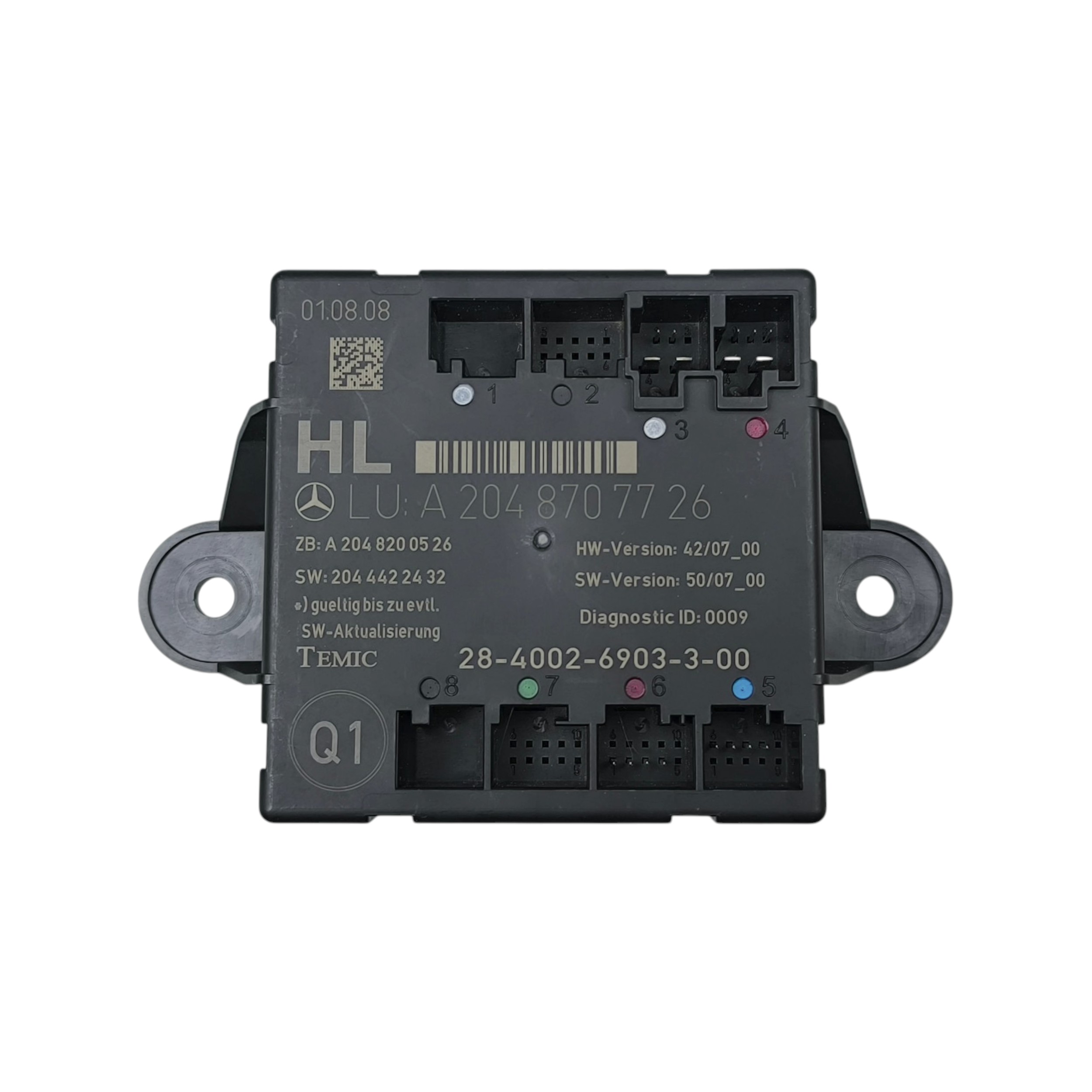 7366f5bc140d99b7caf67e155dd7e920.jpg Módulo Conforto Porta Traseira Esquerda Mercedes C180 C200 2008 2014 - Imagem 1