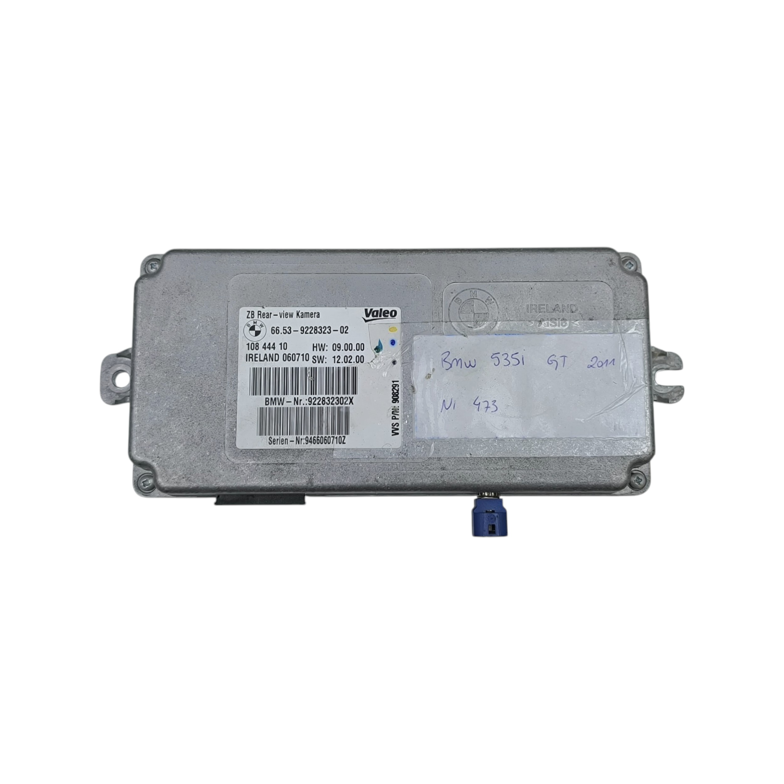 7fe604f140a9439d85f0da9ae96c1941.jpg Módulo Controle Camera Traseira Bmw 535I Gt 2011 12 13 2014 - Imagem 1